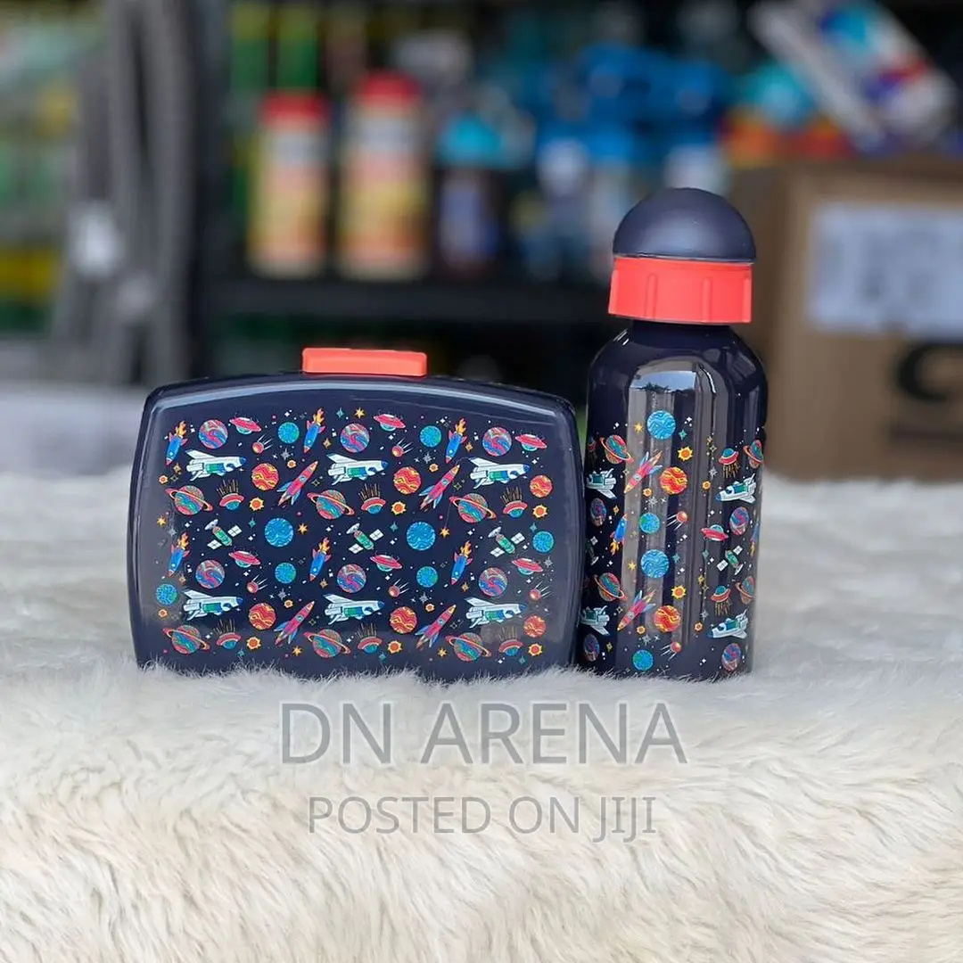 Manna Kids Lunch Box Water Bottle Set