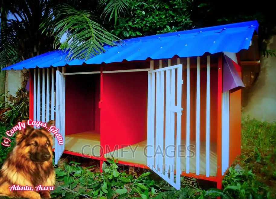 Ultra Modern Double Galvanized Steel Comfy Security Dog Cage