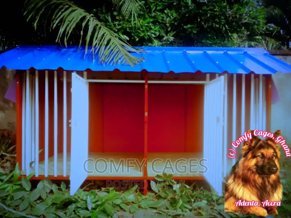 Ultra Modern Double Galvanized Steel Comfy Security Dog Cage