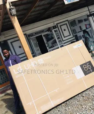 Black UQ90 86 Inches Glossy LED LG Smart Electric UHD Tv