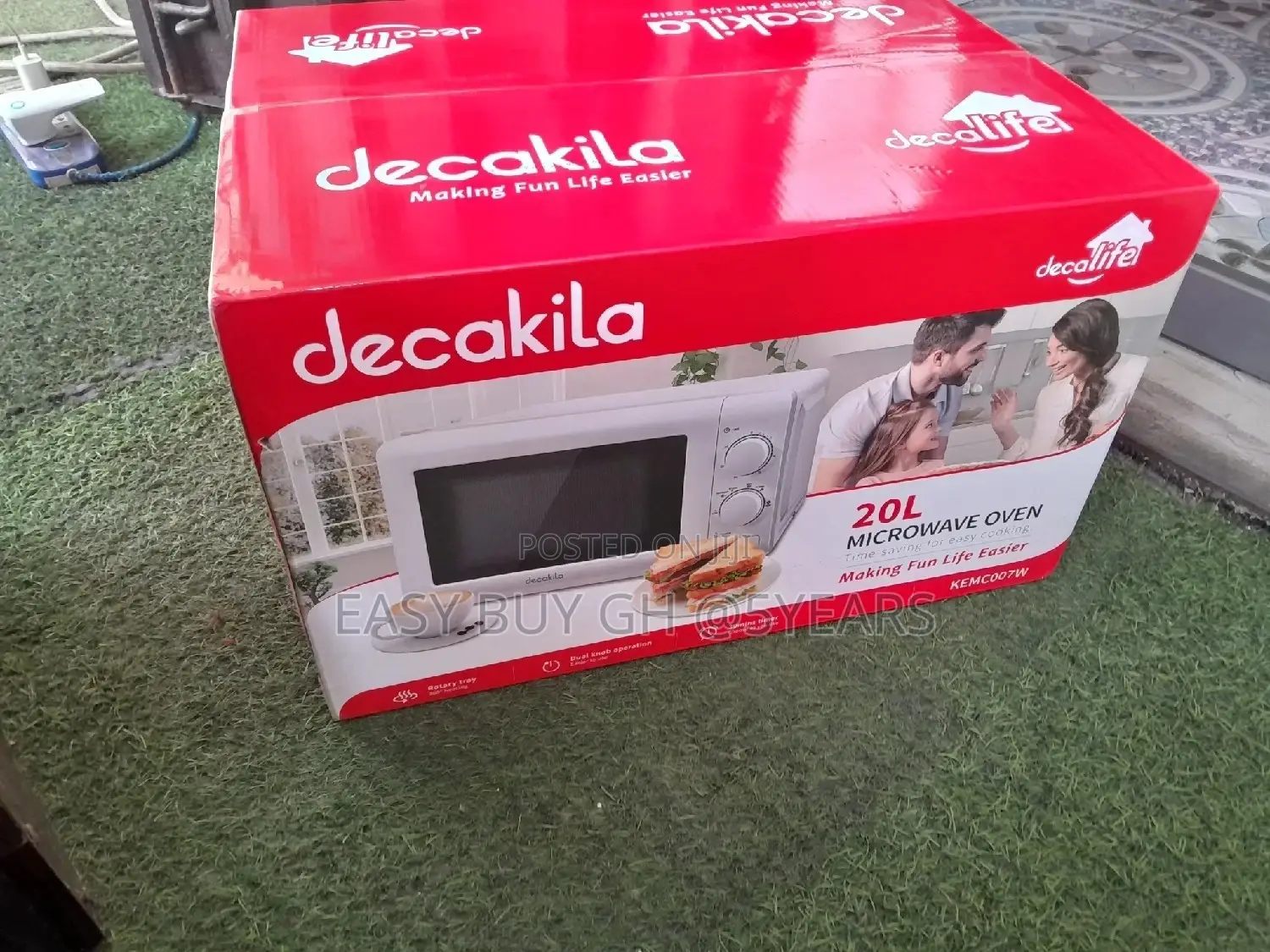 Fresh in Box Microwave Oven Decakila Microwave Oven