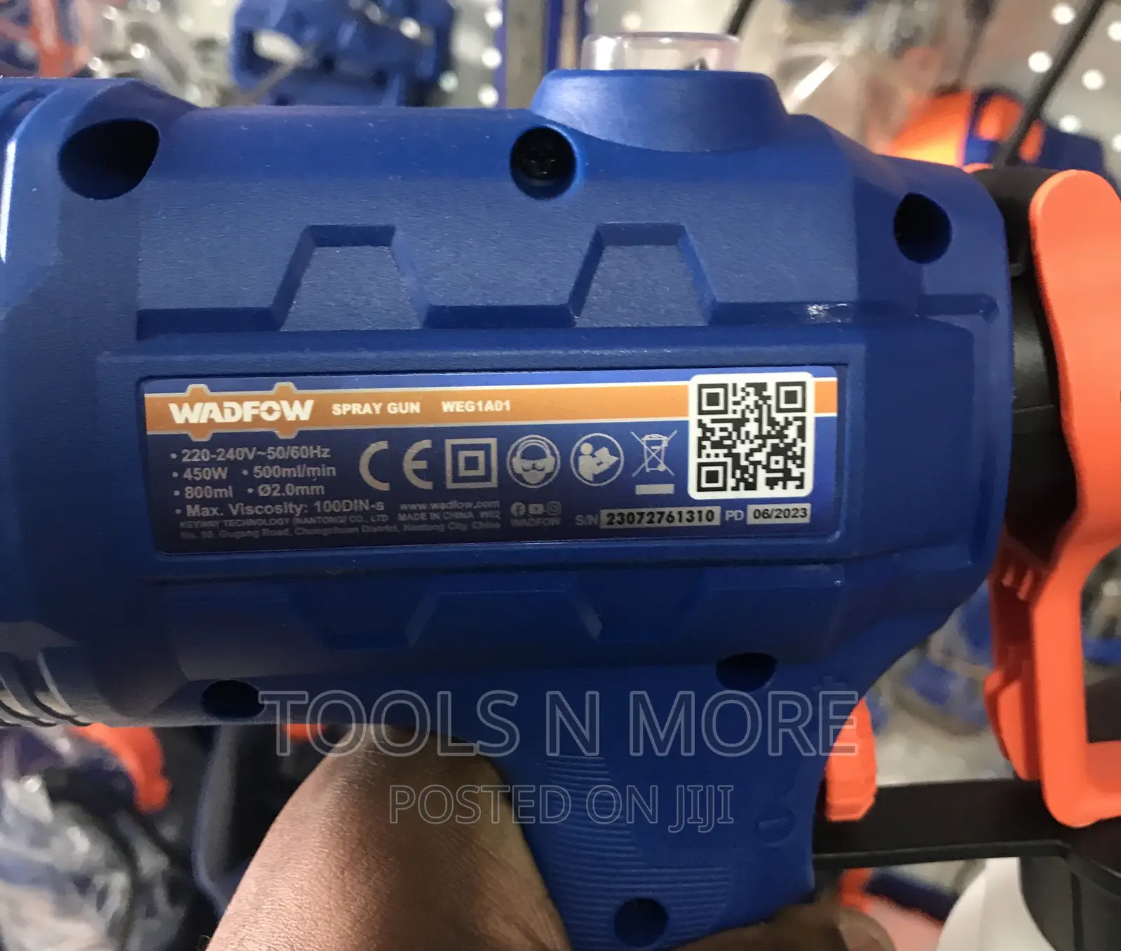 Wadfow Electric Spray Gun 450w