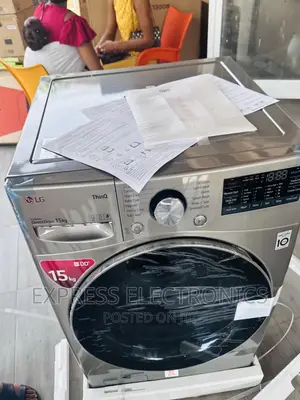(15kg) Front Load Washing Machine LG Full Auto