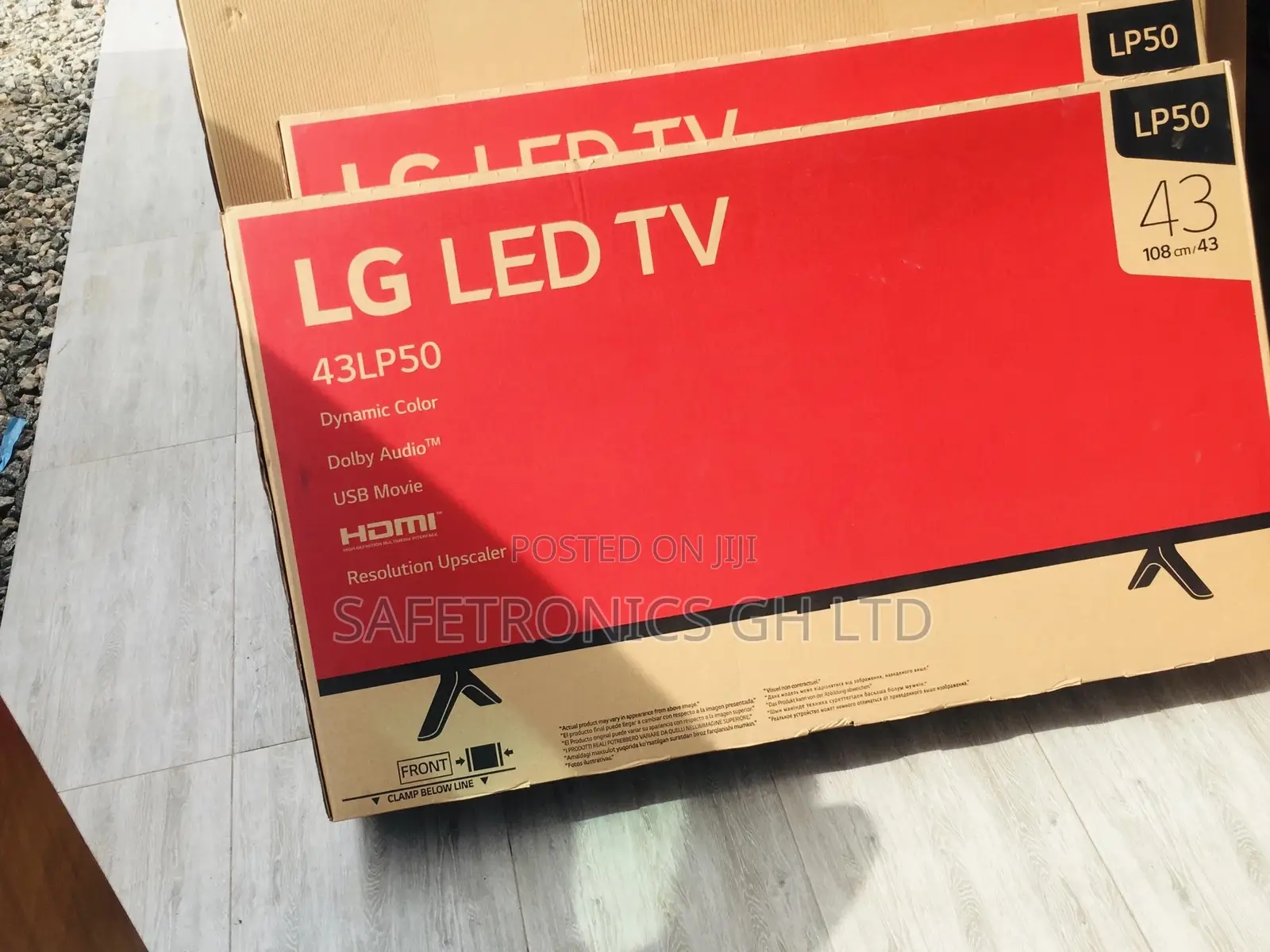 LP50 43 Inches Glossy LED Black Electric Smart LG Tv