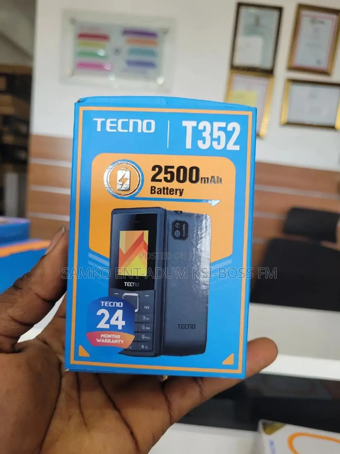New Tecno T352 Blue