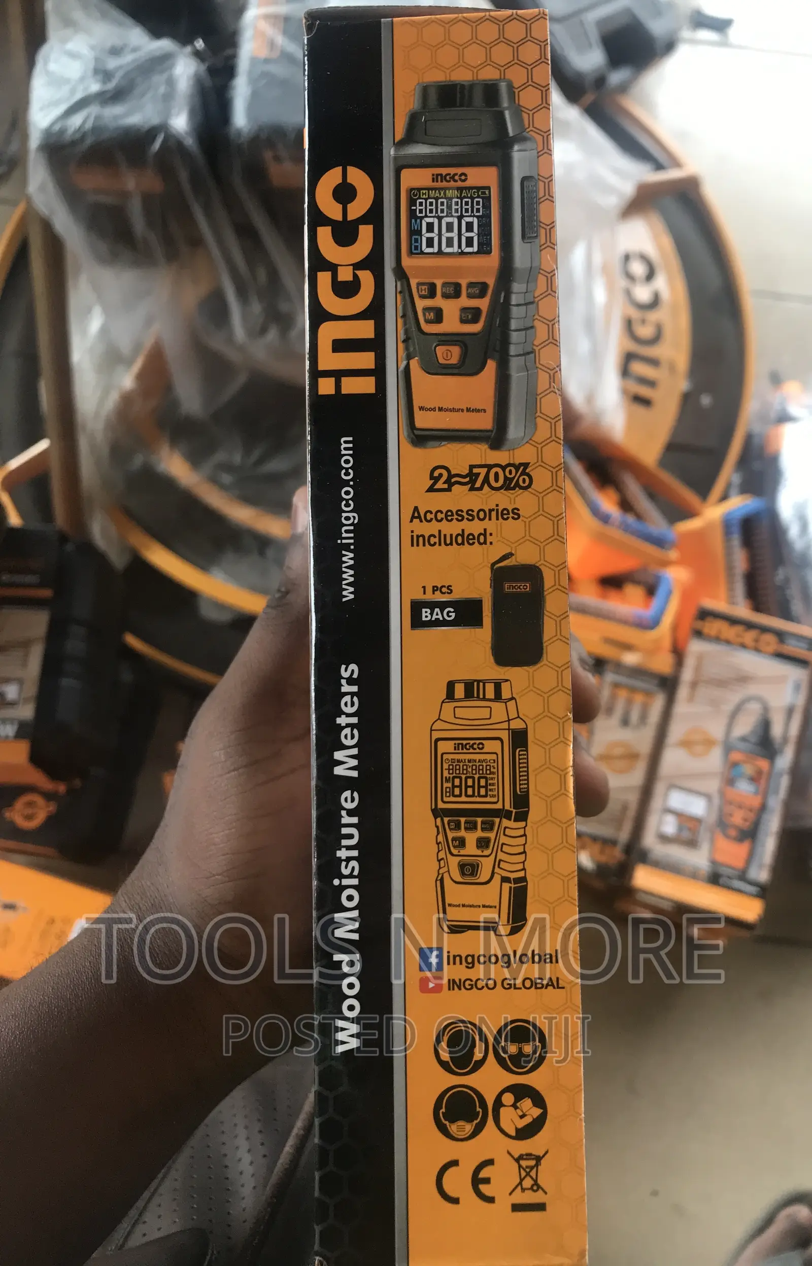 INGCO Wood Moisture Meters
