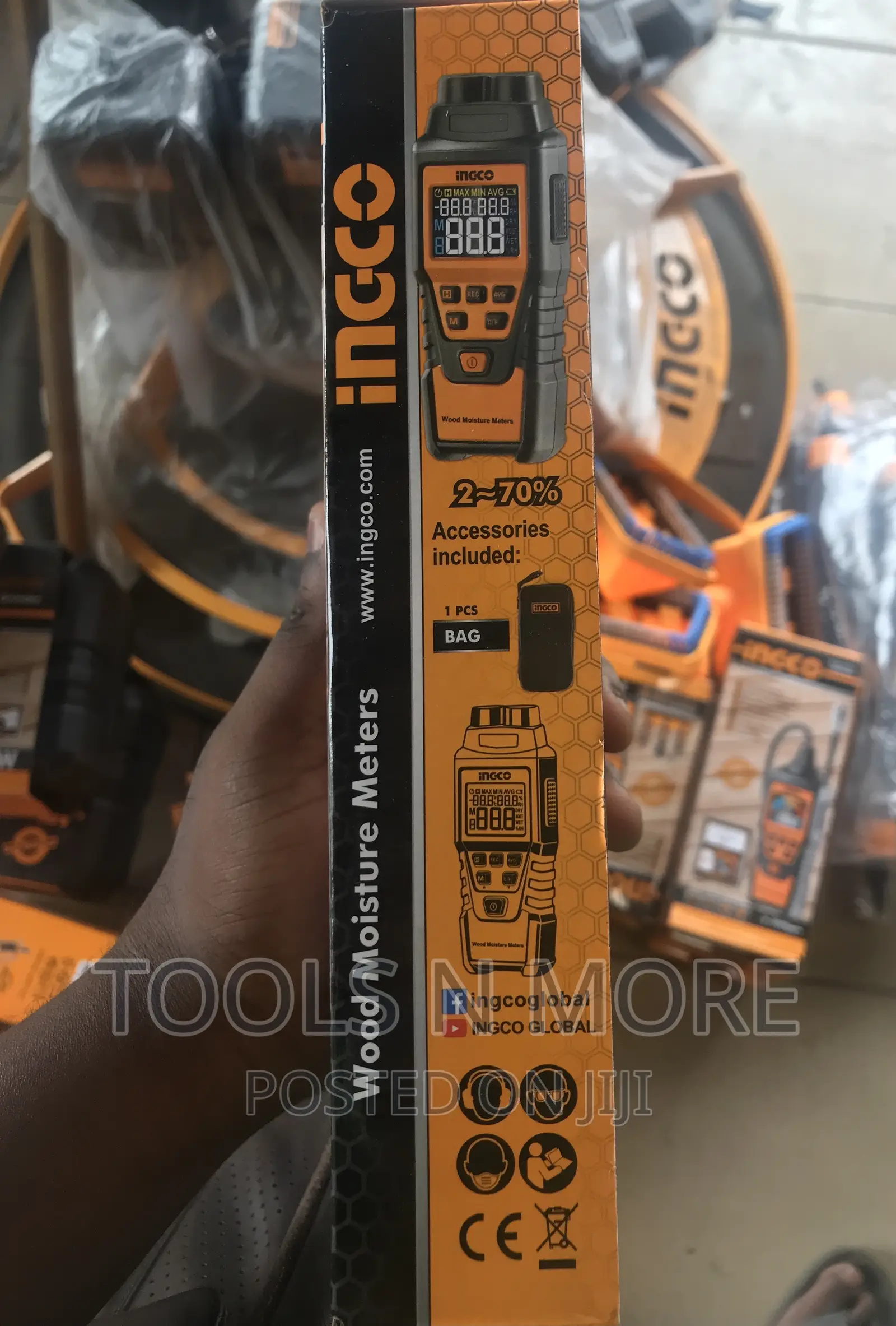 INGCO Wood Moisture Meters