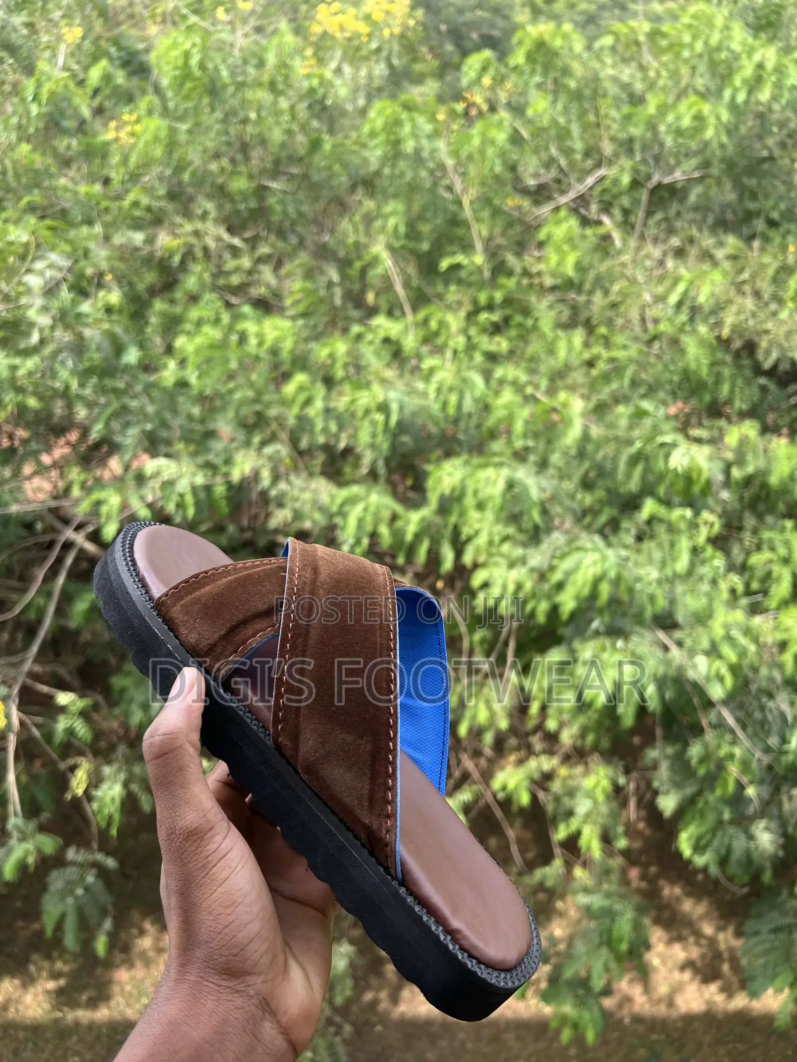 Brown Chunk Slippers (With Berk Down)