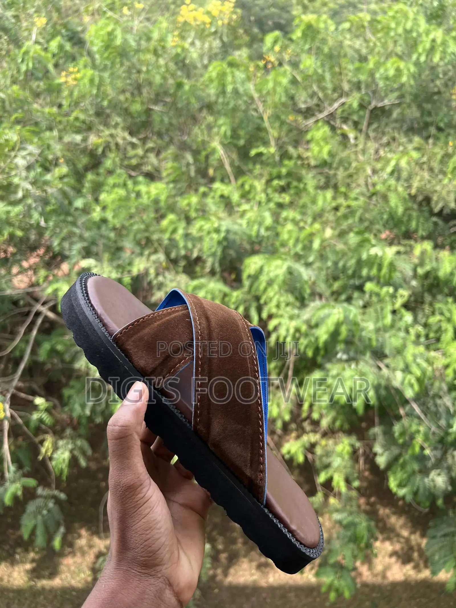 Brown Chunk Slippers (With Berk Down)