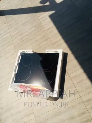 Elegant Black Midea MC-HF605 4 Electric Burner(Built-In).