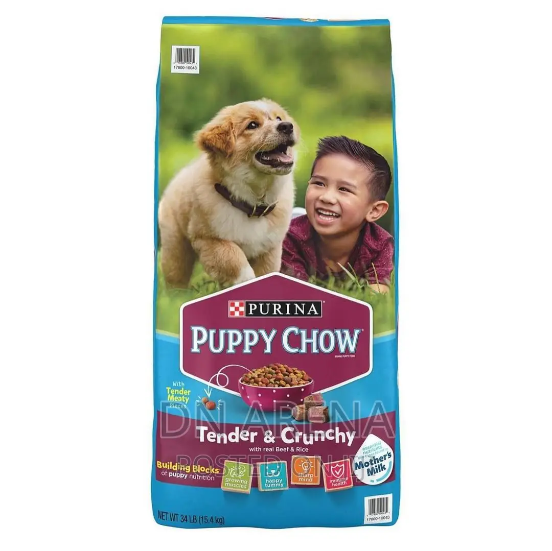 Purina Puppy Chow Tender Crunchy Dry Dog Food (34 Lbs.)