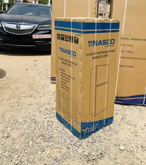 Extremely Chilling Nasco Nasd2-13fl 2 Door Fridge(Gray).