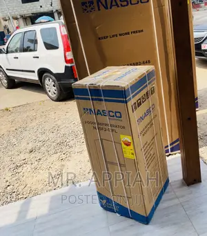 Newly in Stock Nasco Nasd2-13fl 2 Door Fridge(Silver).