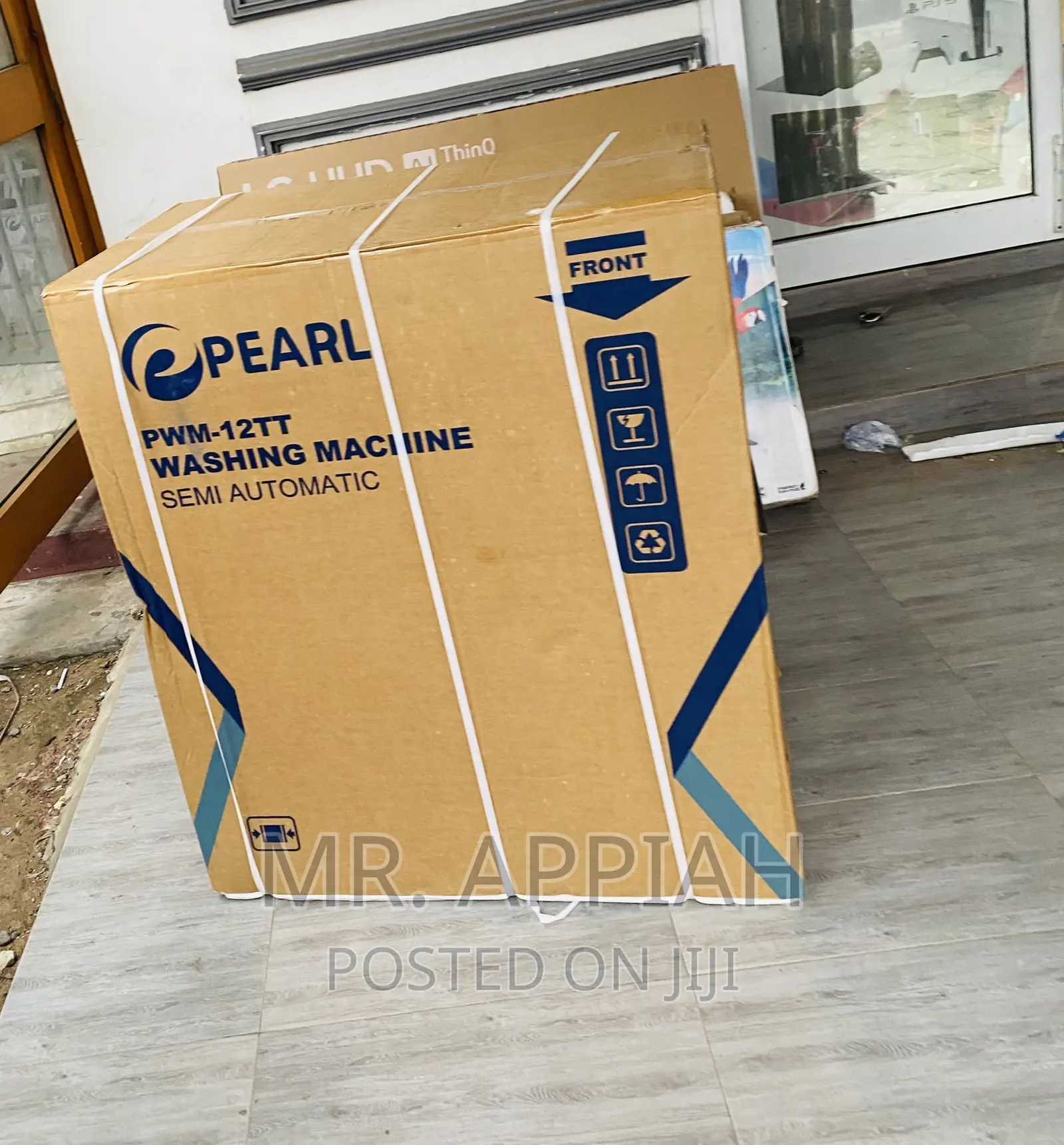 Energy Saving Pearl 12kg Twin Tap Washing Machine.