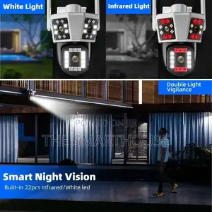 Smart Triple Lens CCTV Camera (Plus Free 128G Memory Card)