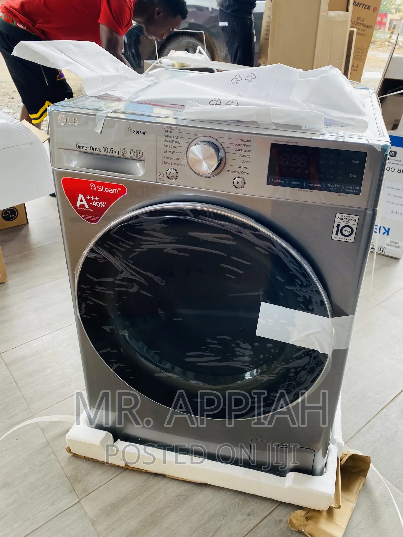 Latest and Affordable LG F0L9DGP2S Electric Washing Machine