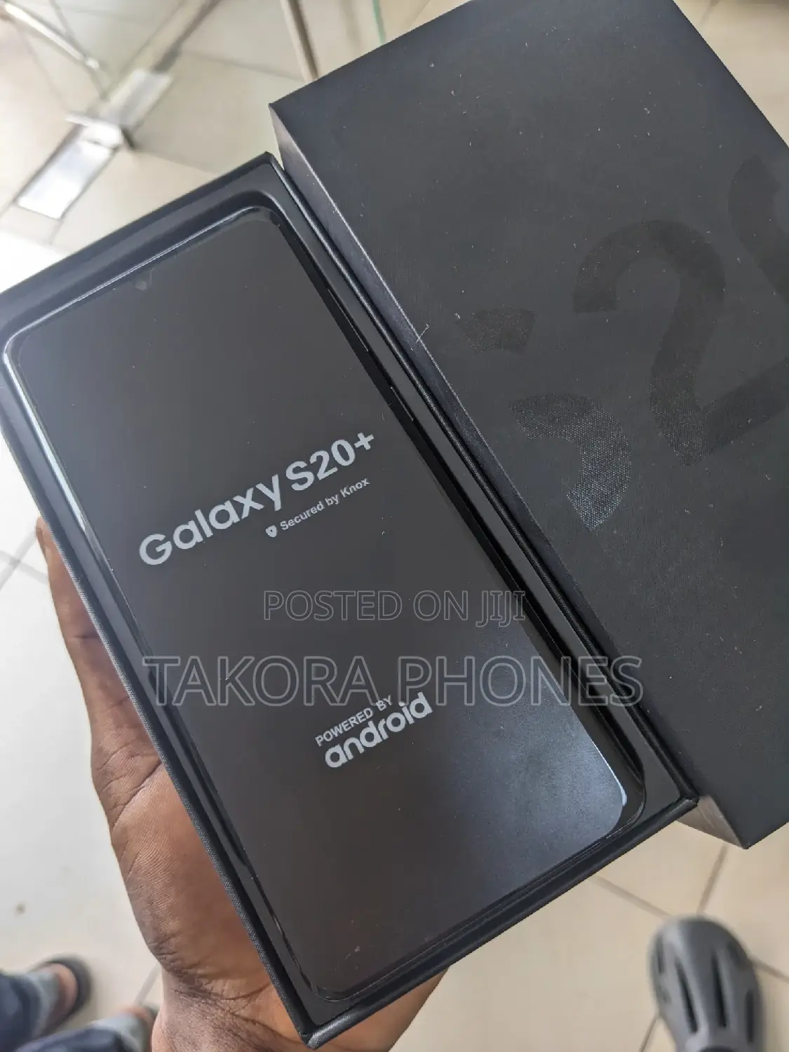 New Samsung Galaxy S20+ 128 GB Black