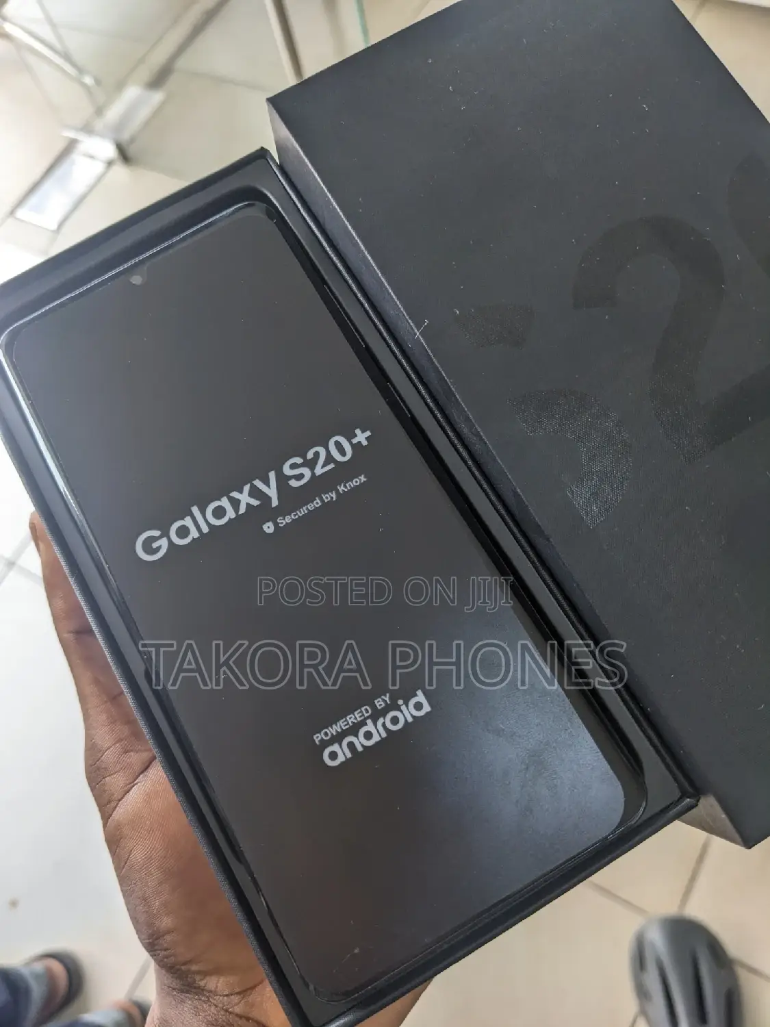 New Samsung Galaxy S20+ 128 GB Black