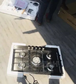 Stainless Steel Midea 75G50ME 5 Gas Burner(Built-In)Gray.