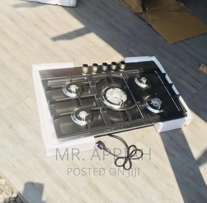 Classic Midea 5 Gas Burner(75G50ME)Built-in Gray.
