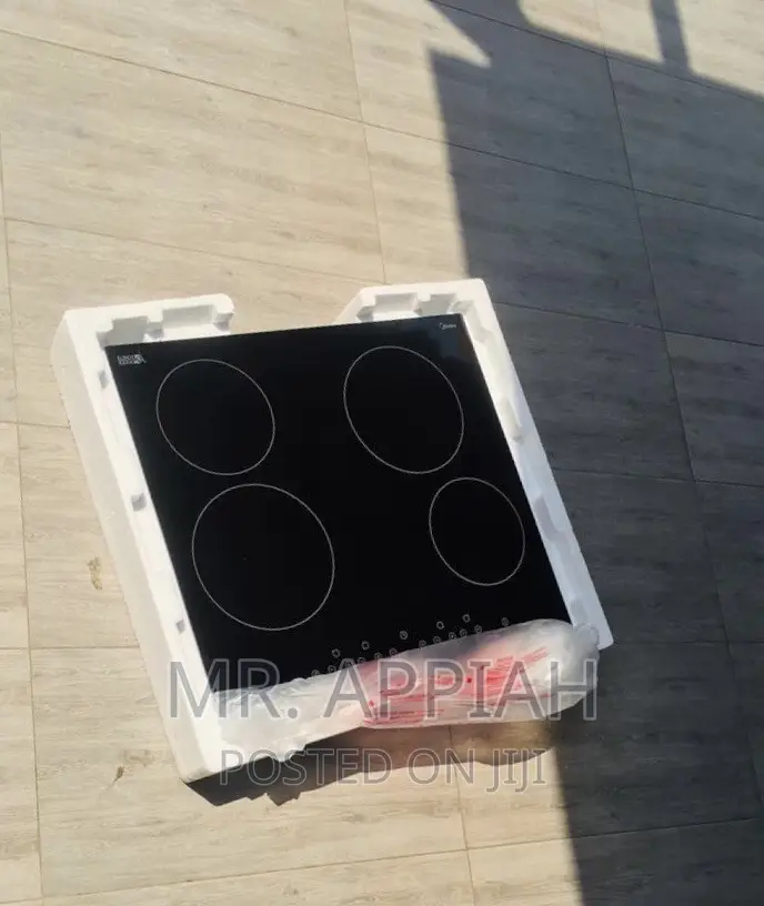 Get Good Price for Midea MC-HF605 4 Electric Burner(Black).