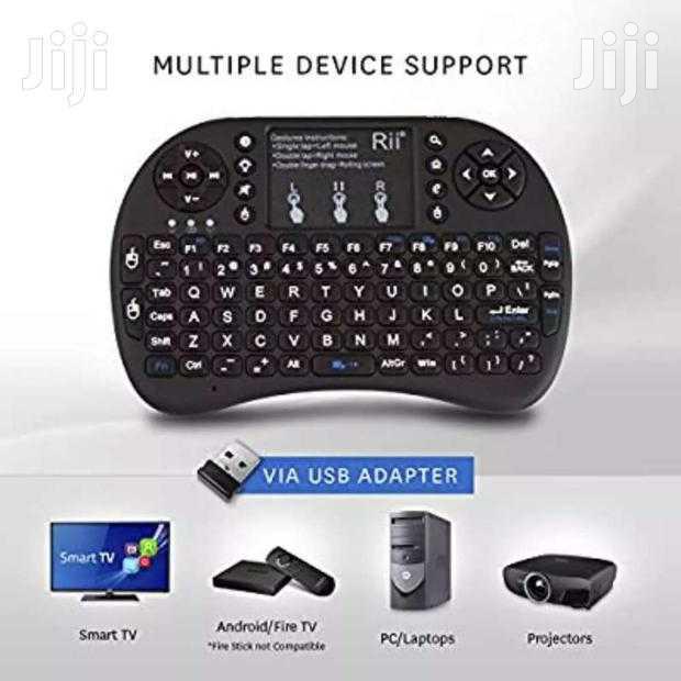 Mini Wireless Keyboard With Backlight