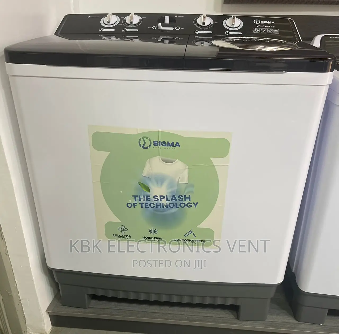 Sigma 12kg Twin Tub Washing Machine