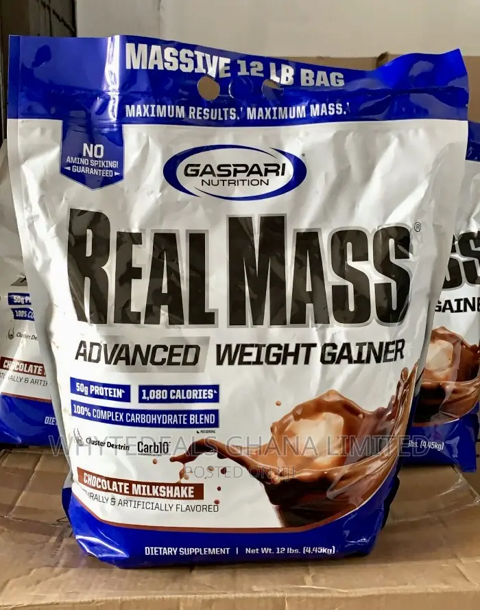 Want to Gain Weight?Gaspari Real Mass Advanced Weight Gainer