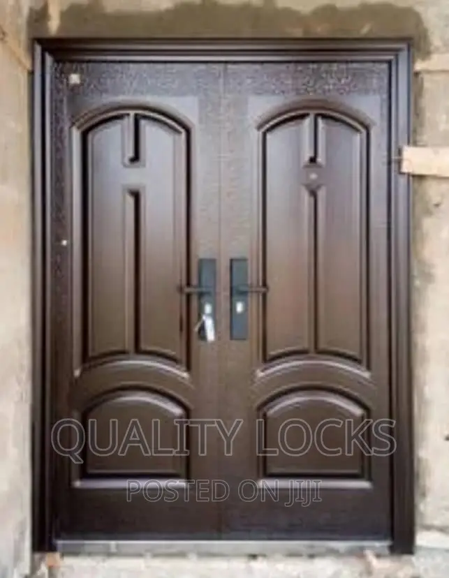 Double Locks Security Door