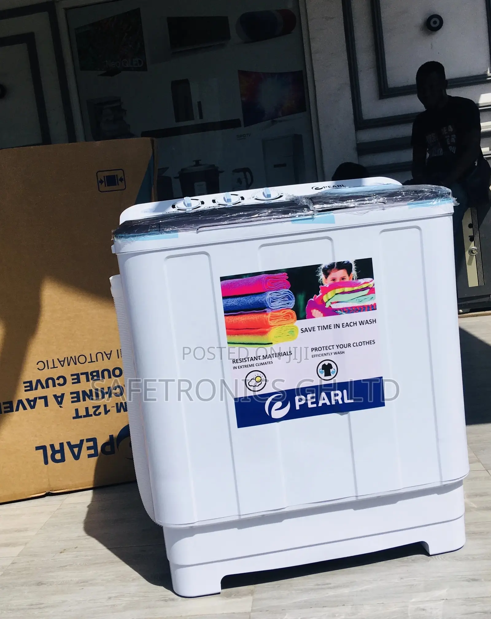 Topload Reliable Washingmachine Pearl 12kg Semiautomatic