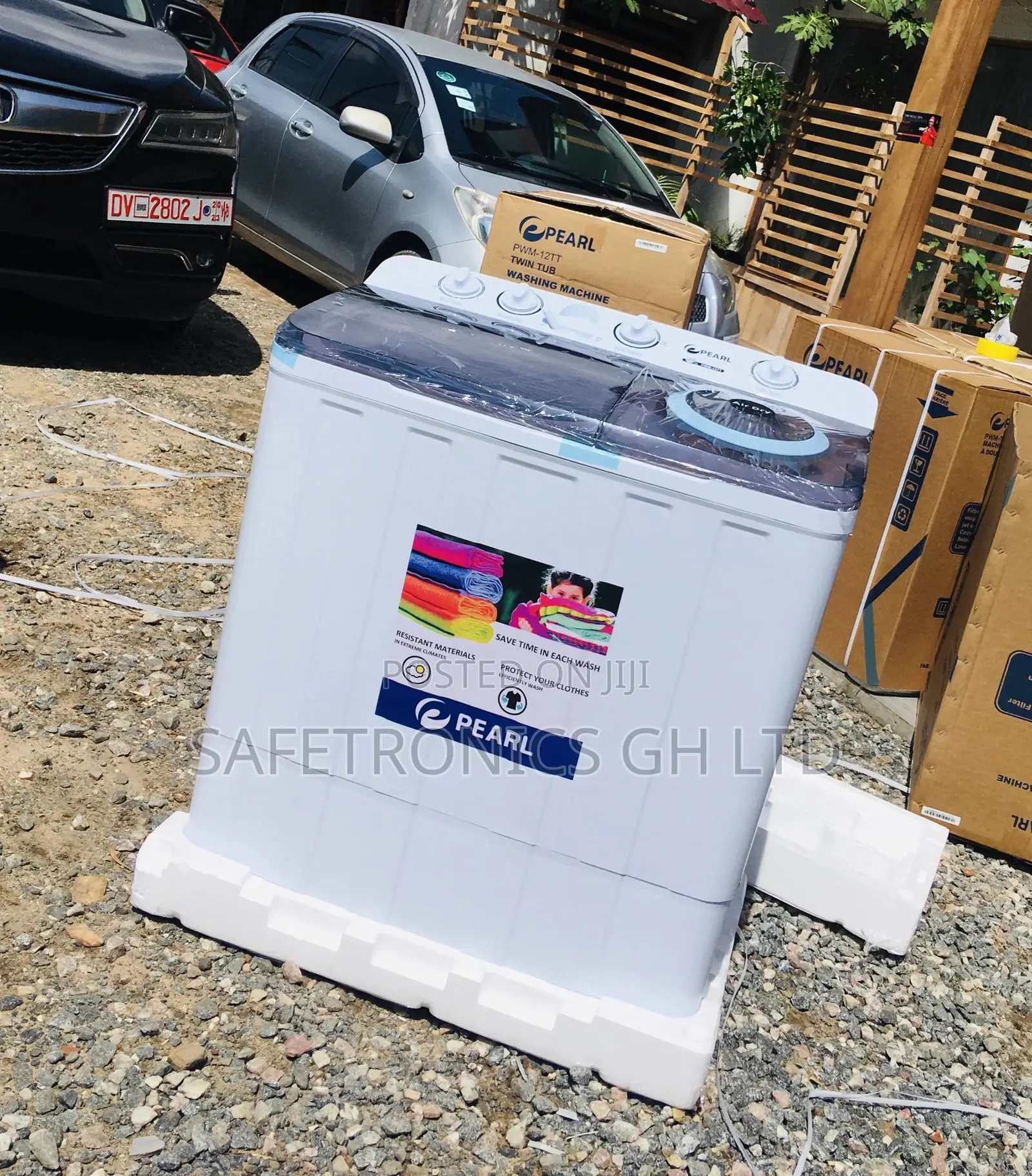 Pearl Topload Washingmachine Electric 12kg Semiautomatic