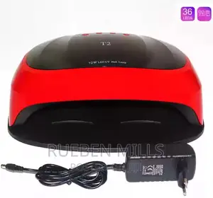Large Space Two Hands Red Sun T2 Nail Dryer 2 in 1 UV LED