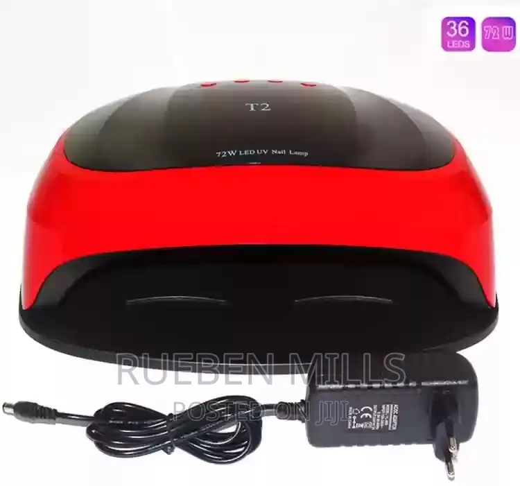 Large Space Two Hands Red Sun T2 Nail Dryer 2 in 1 UV LED