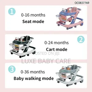 Multifunctional Musical Baby Walker