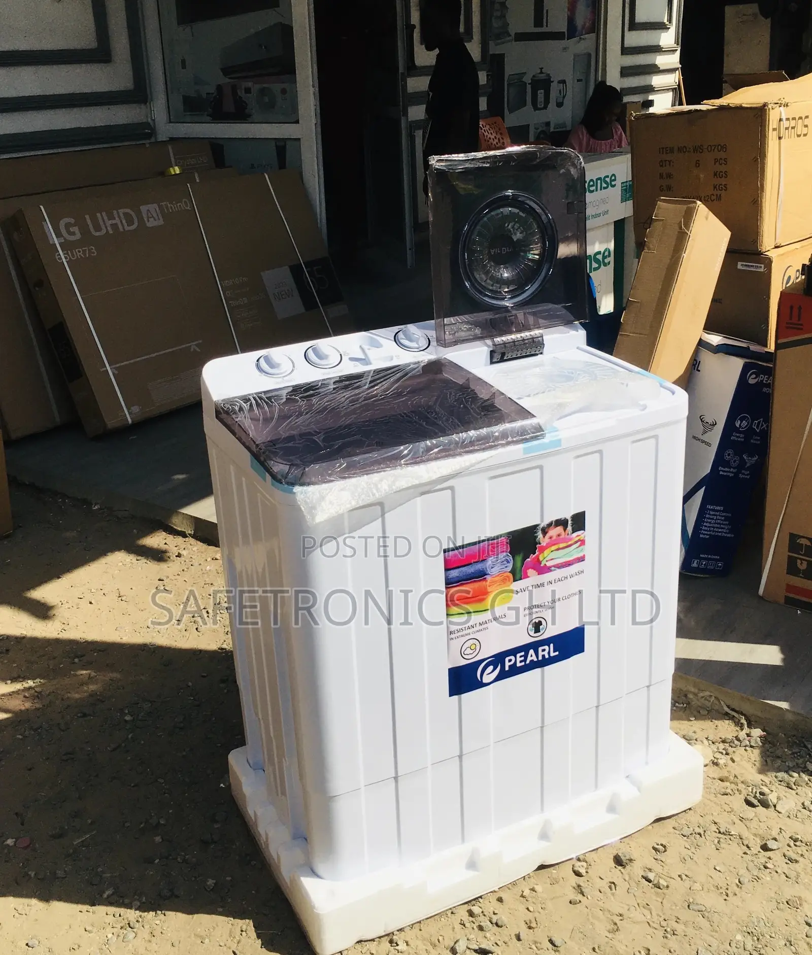 12kg Washingmachine Topload Pearl Semiautomatic Available