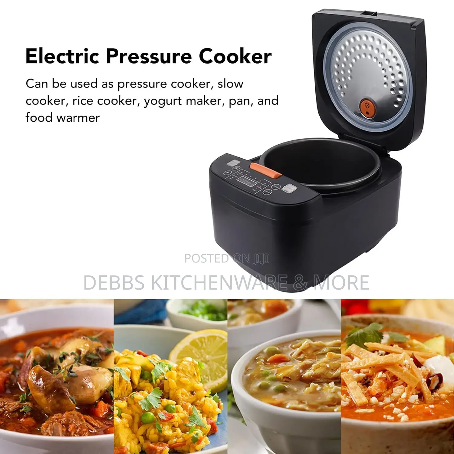Silver Crest High-Performance Digital Electric Rice Cooker