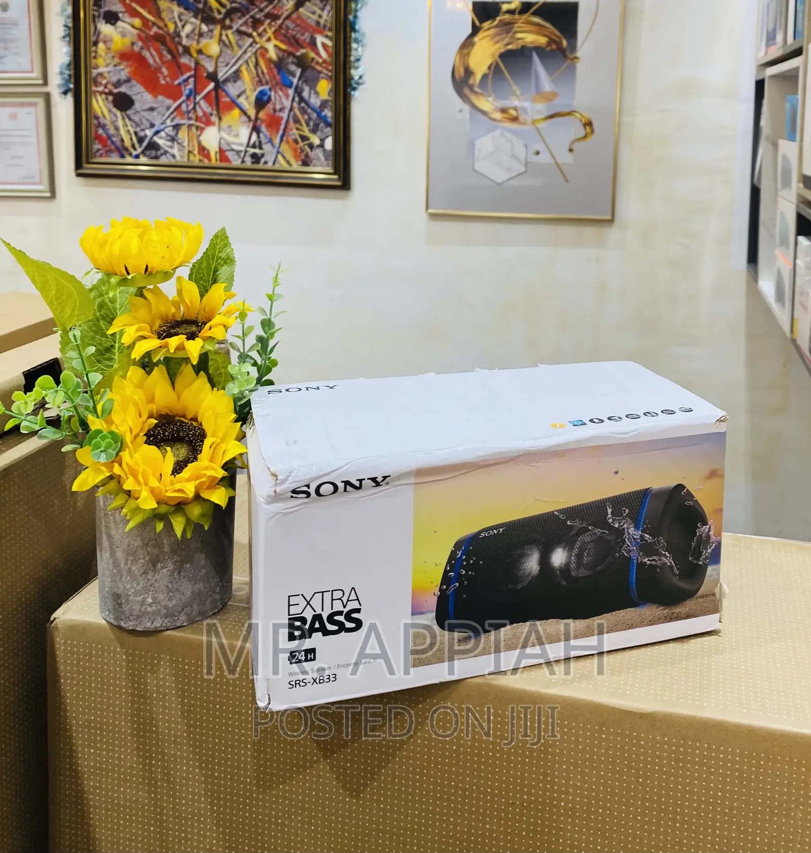 Shop Authentic Sony(Black)Xb 33 Portable Bluetooth Speaker