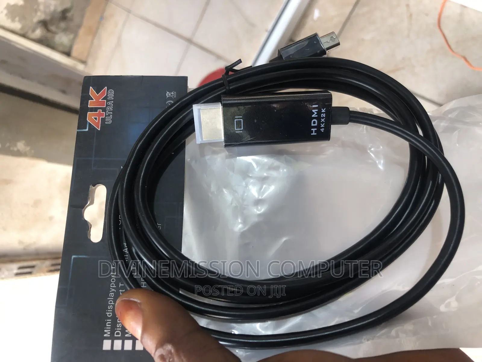 Mini Display Port to HDMI Cable