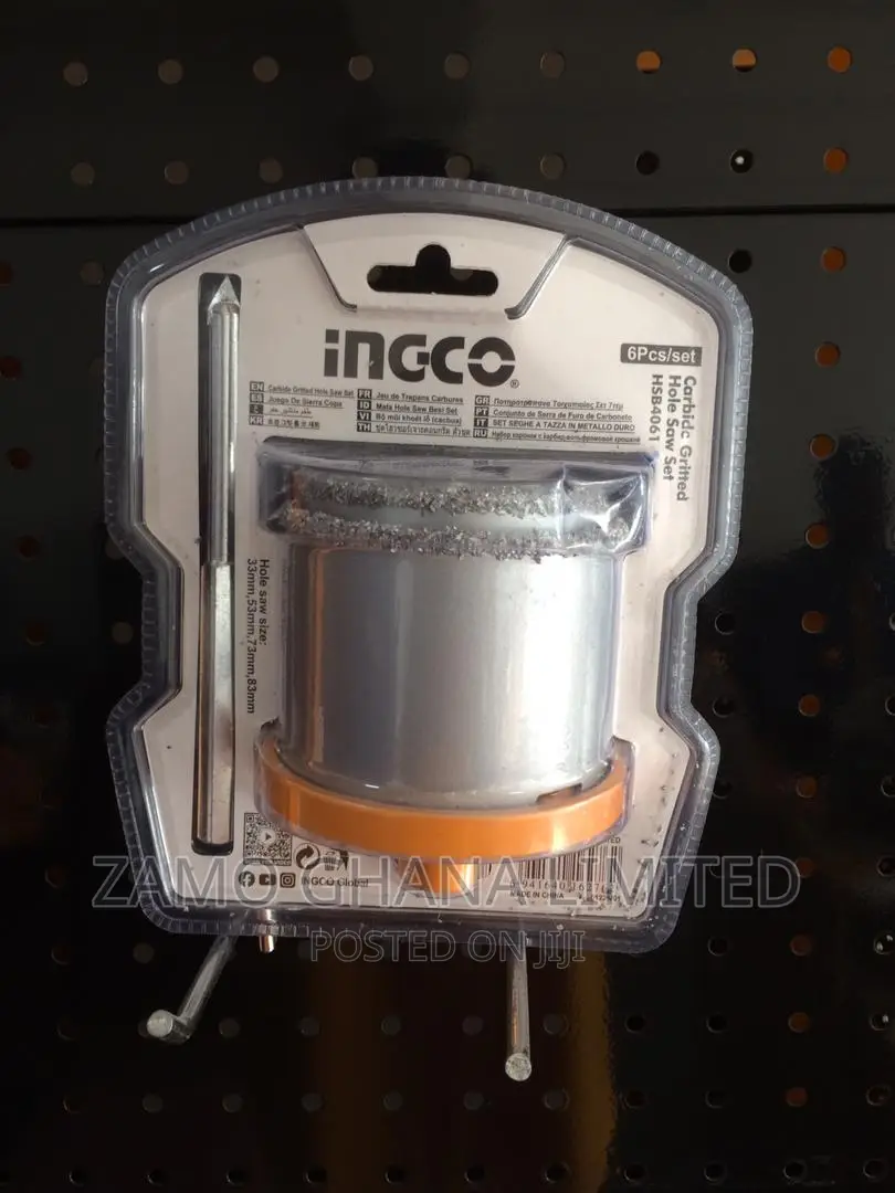 Carbide Gritted Hole Saw Set 6 - Hsb4061