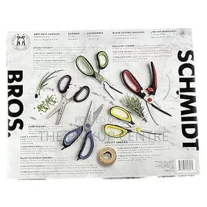 Schmidt Bros 5 - Piece Soft Grip Stainless Steel Shears Set