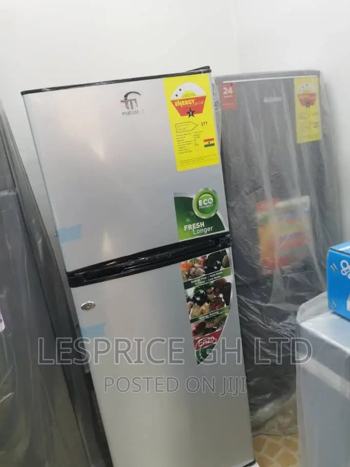 Fairmate 128L Durable Double Door Fridge