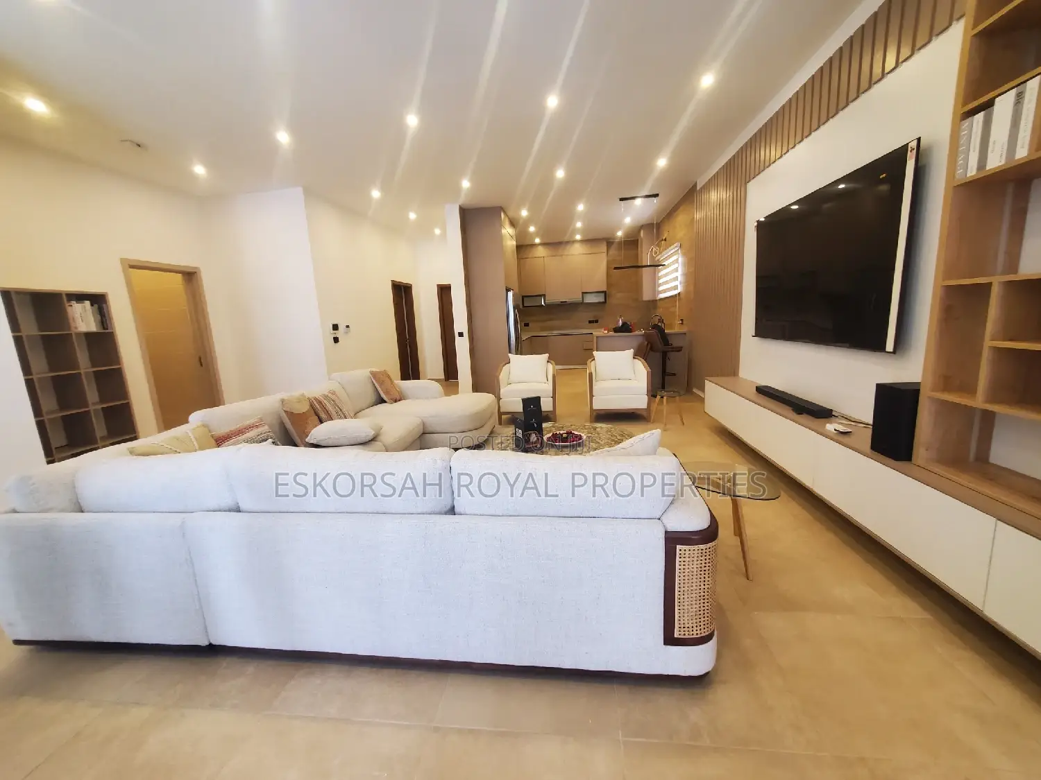 Furnished 3bdrm House in East Legon Hills, School Junction for sale