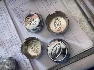 Normal Rim Hub Caps. Fully Metallic