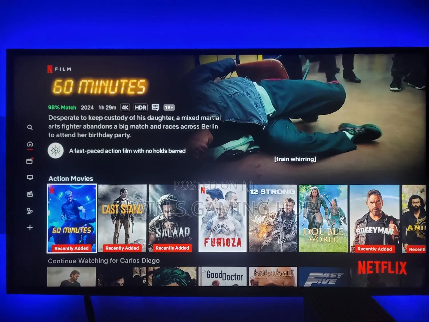 Netflix, Amazon Prime, Disney And Hulu Account