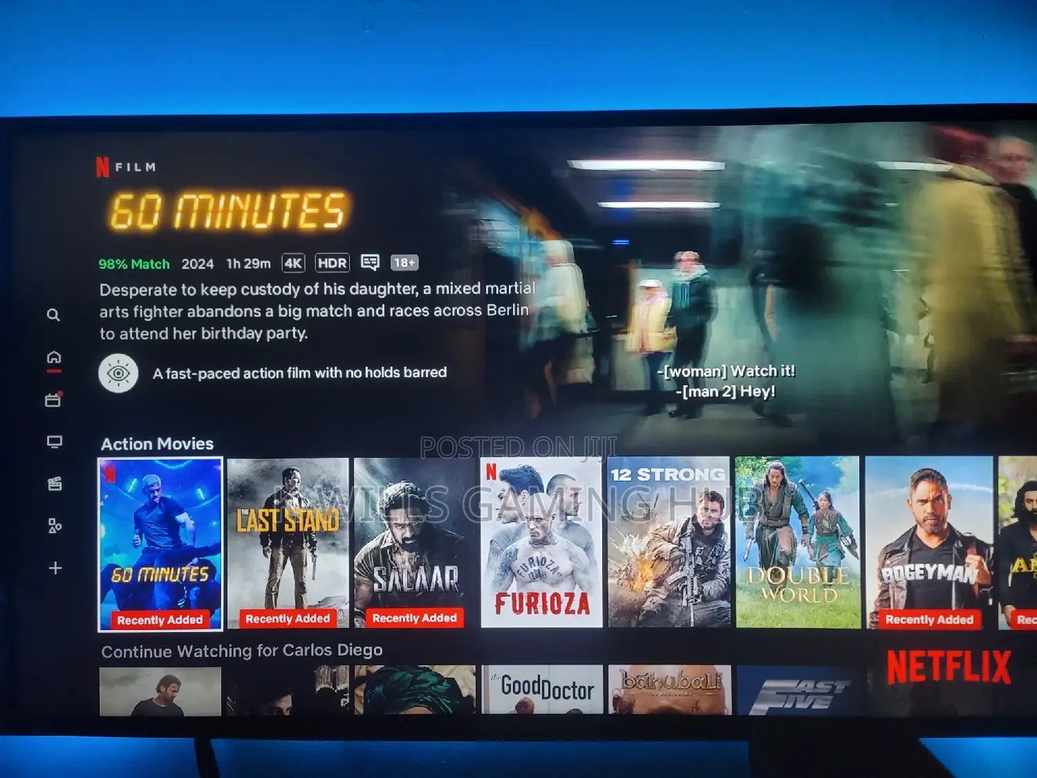 Netflix, Amazon Prime, Disney And Hulu Account