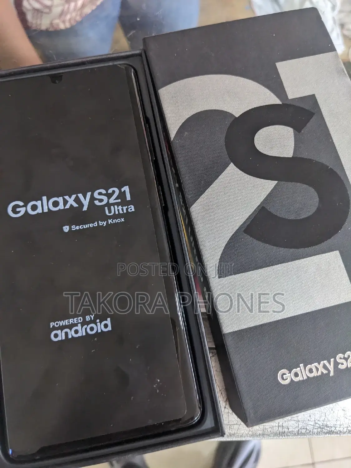New Samsung Galaxy S21 Ultra 5G 128 GB Black