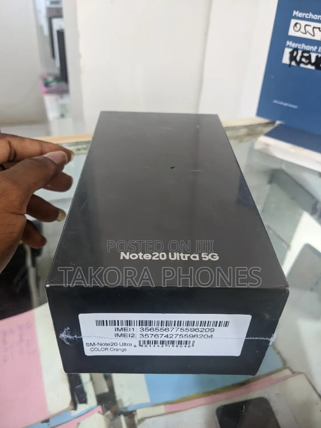 New Samsung Galaxy Note 20 Ultra 5G 128 GB Black
