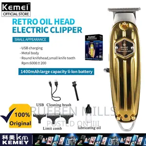 Kemei KM-1973 Professional Barber Skin Machine Beard Trimmer