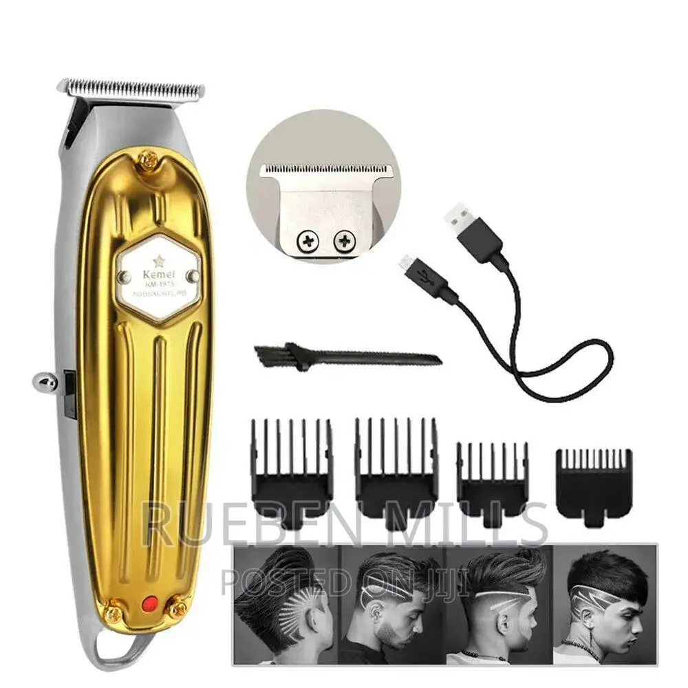 Kemei KM-1973 Professional Barber Skin Machine Beard Trimmer