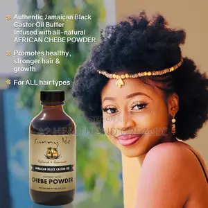 Jamaican Black Castor Oil Infused With Chebe Powder